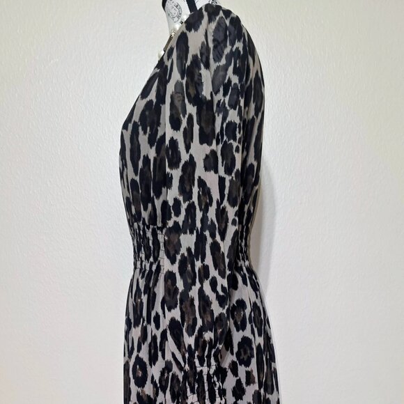 Taylor Leopard Print Maxi Dress - Picture 3 of 6